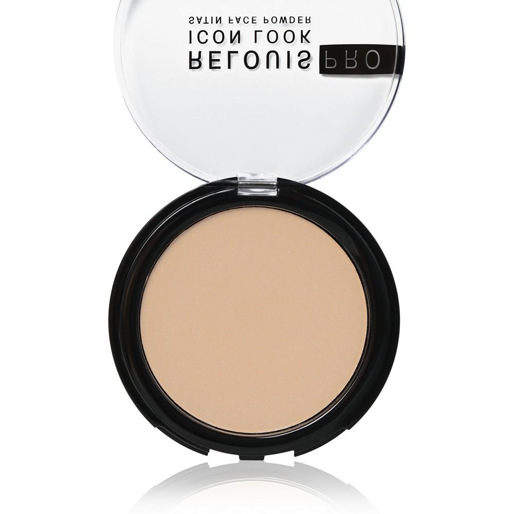 Пудра для лица Relouis PRO Icon Look Satin Face Powder 01 , 9г. Фото 4.