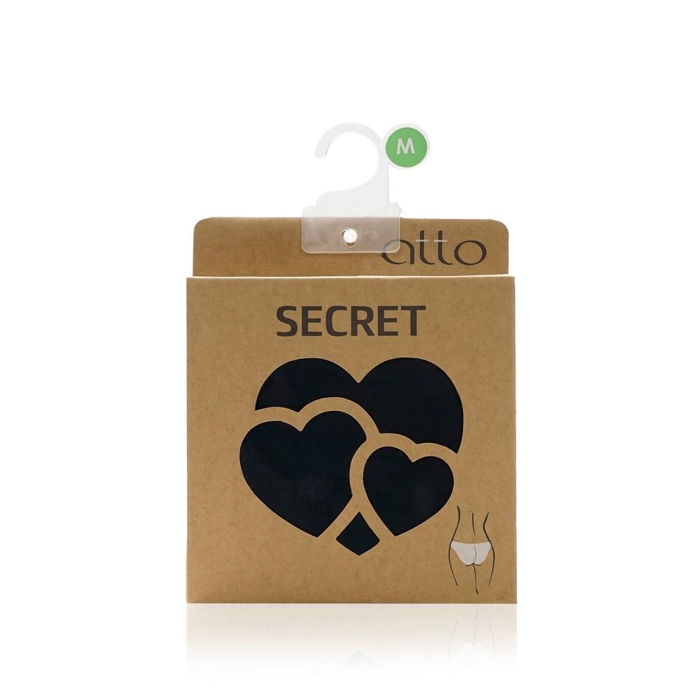 Женские трусы - слипы Atto Secret , Черный , M.