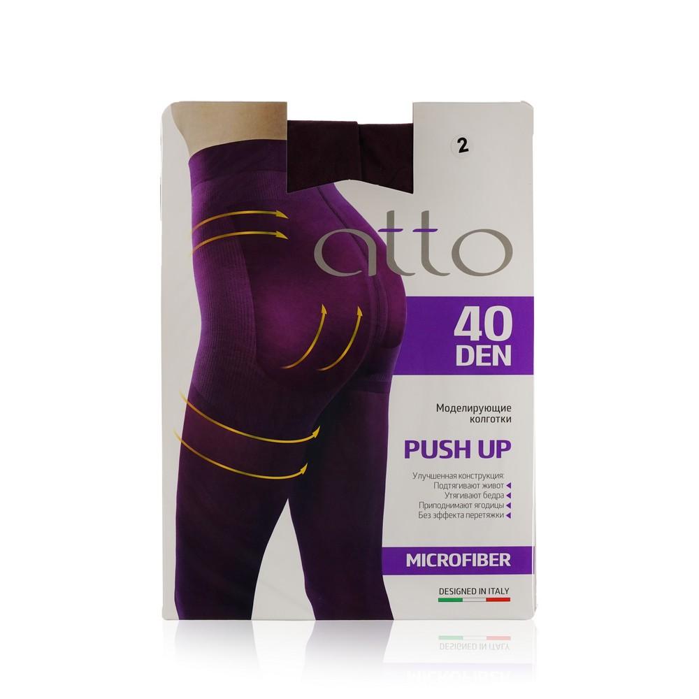 Женские моделирующие колготки Atto Push Up 40den , Фиолетовый , 2 размер. Фото 1.