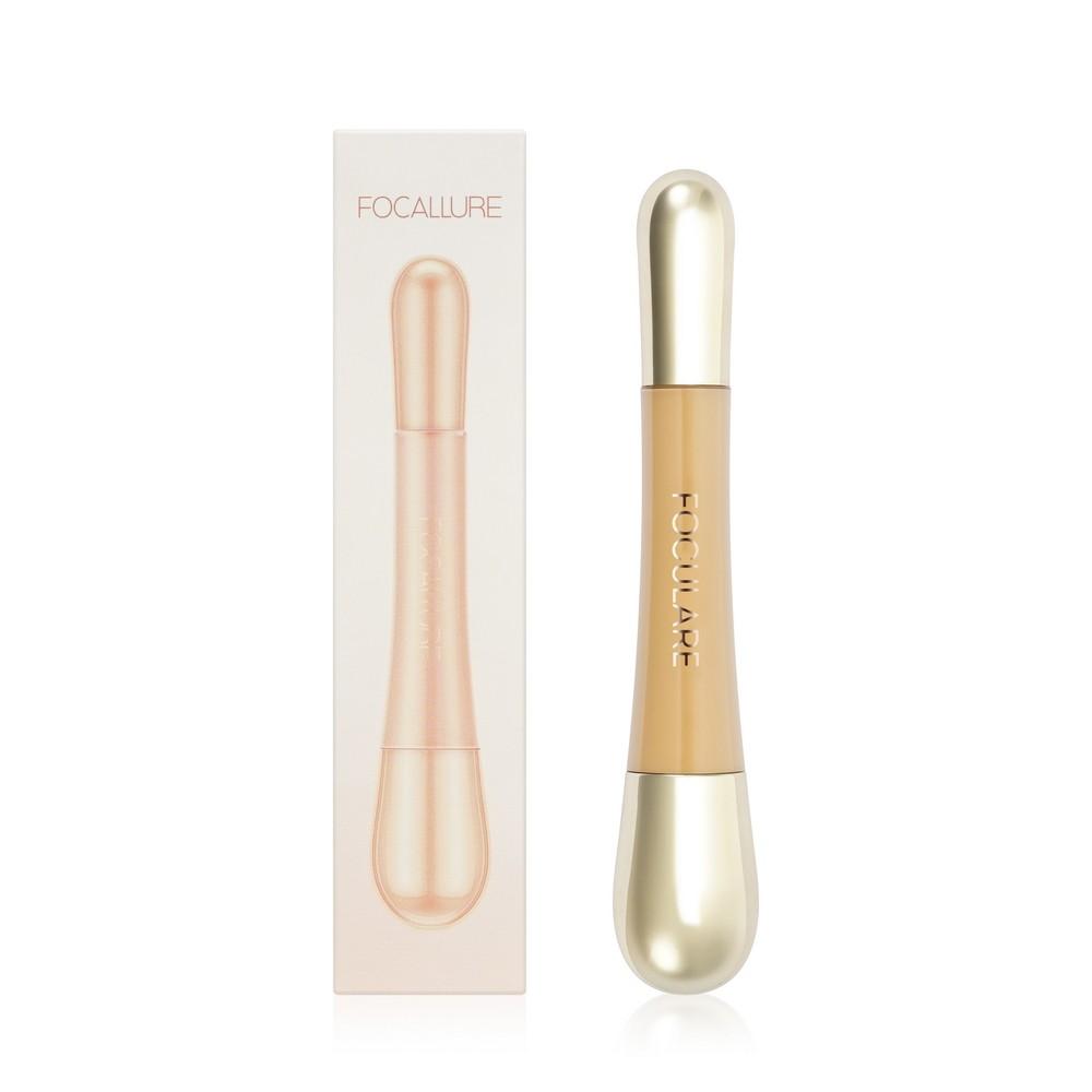 Консилер для лица с кистью Focallure Soft Matte Complete Concealer 01 8г. Фото 1.