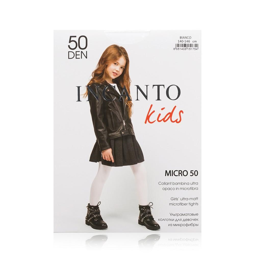 Детские колготки INCANTO Kids Micro 50den Bianco р.140-146.