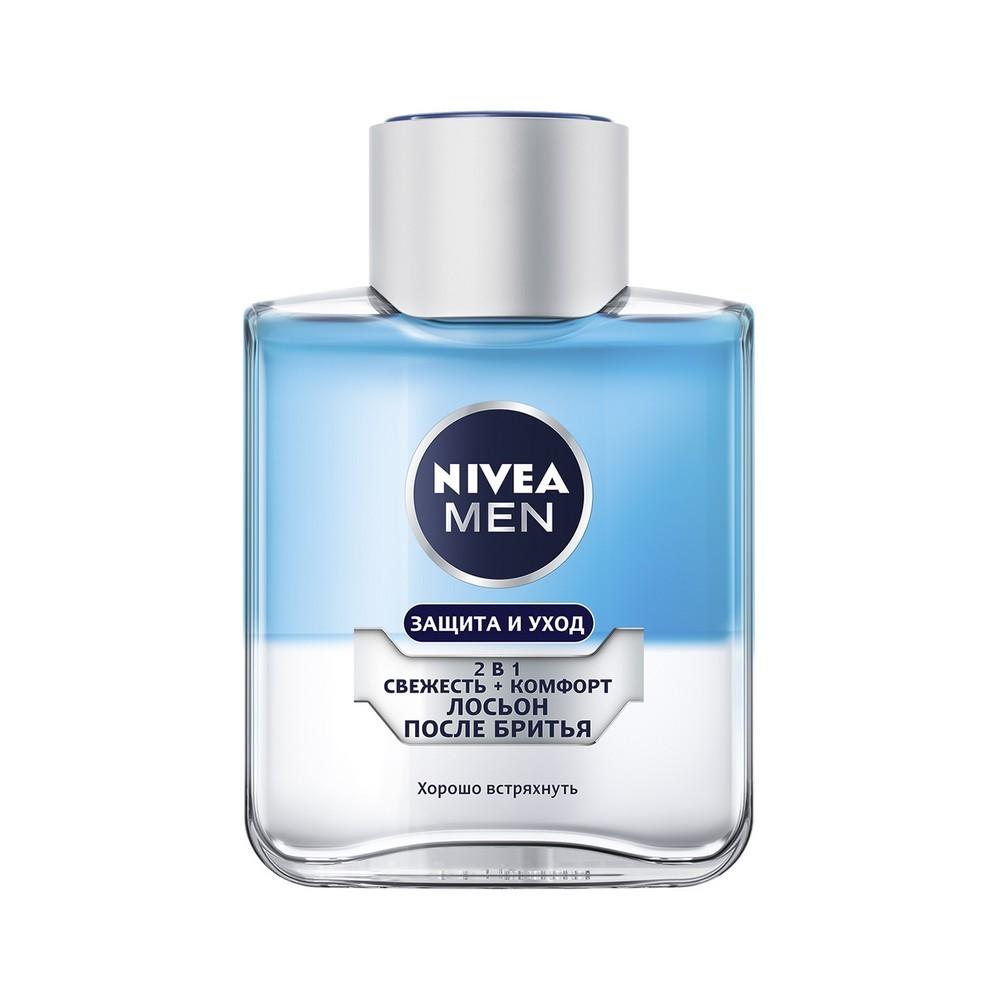 Лосьон после бритья NIVEA Men " Защита и уход " 2 в 1 100мл. Фото 3.