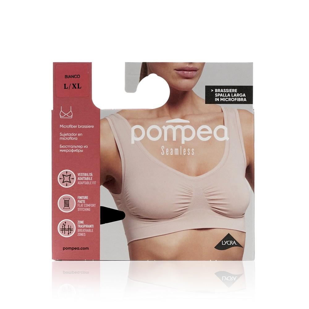 Женский бюстгалтер Pompea Seamless Comfort , Bianco , L/XL. Фото 2.