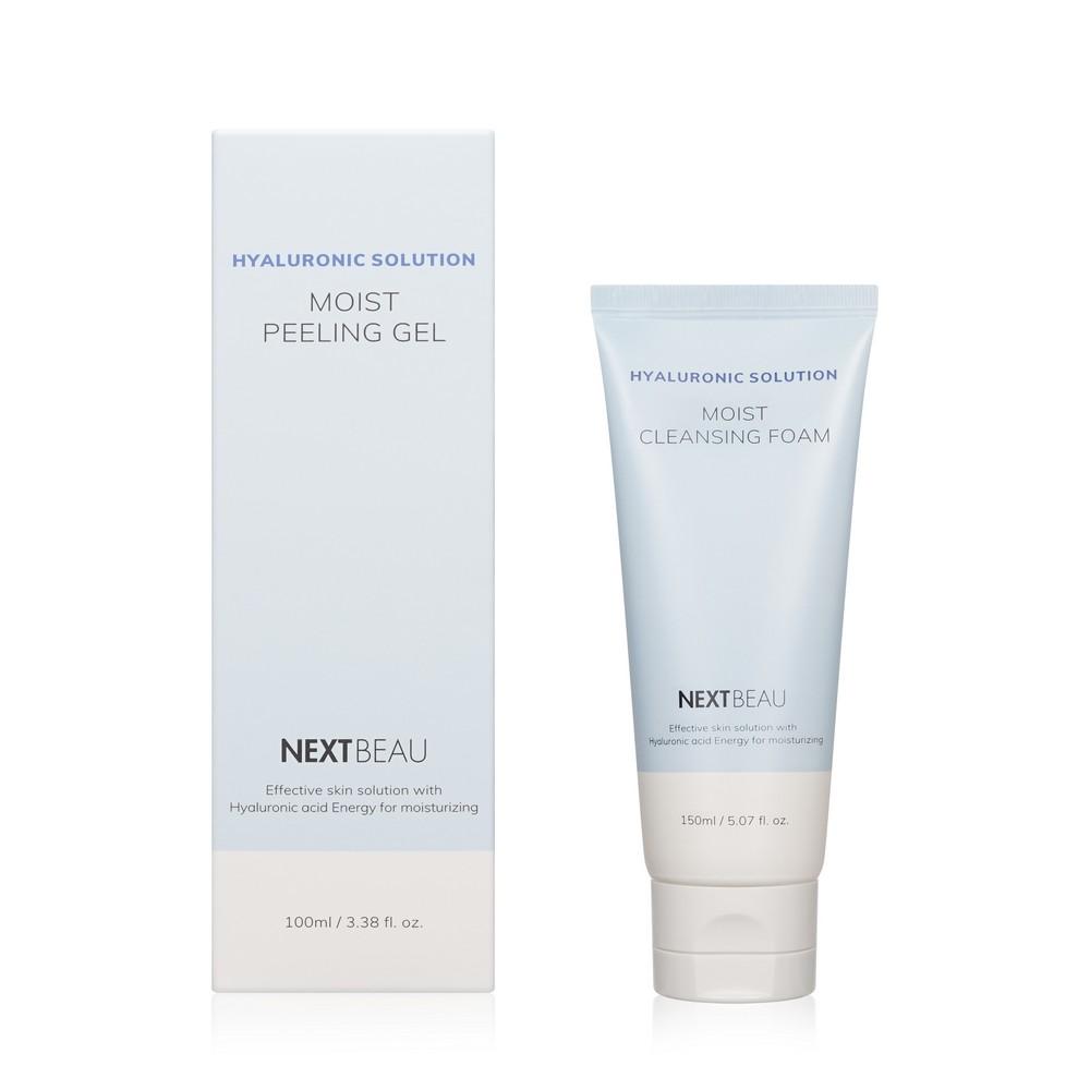 Увлажняющий отшелушивающий пилинг - гель для лица Nextbeau Hyaluronic Solution " Moist Peeling Gel " с гиалуроновой кислотой 100мл. Фото 1.