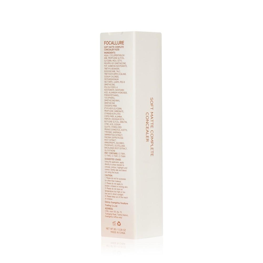 Консилер для лица с кистью Focallure Soft Matte Complete Concealer 05 8г. Фото 4.