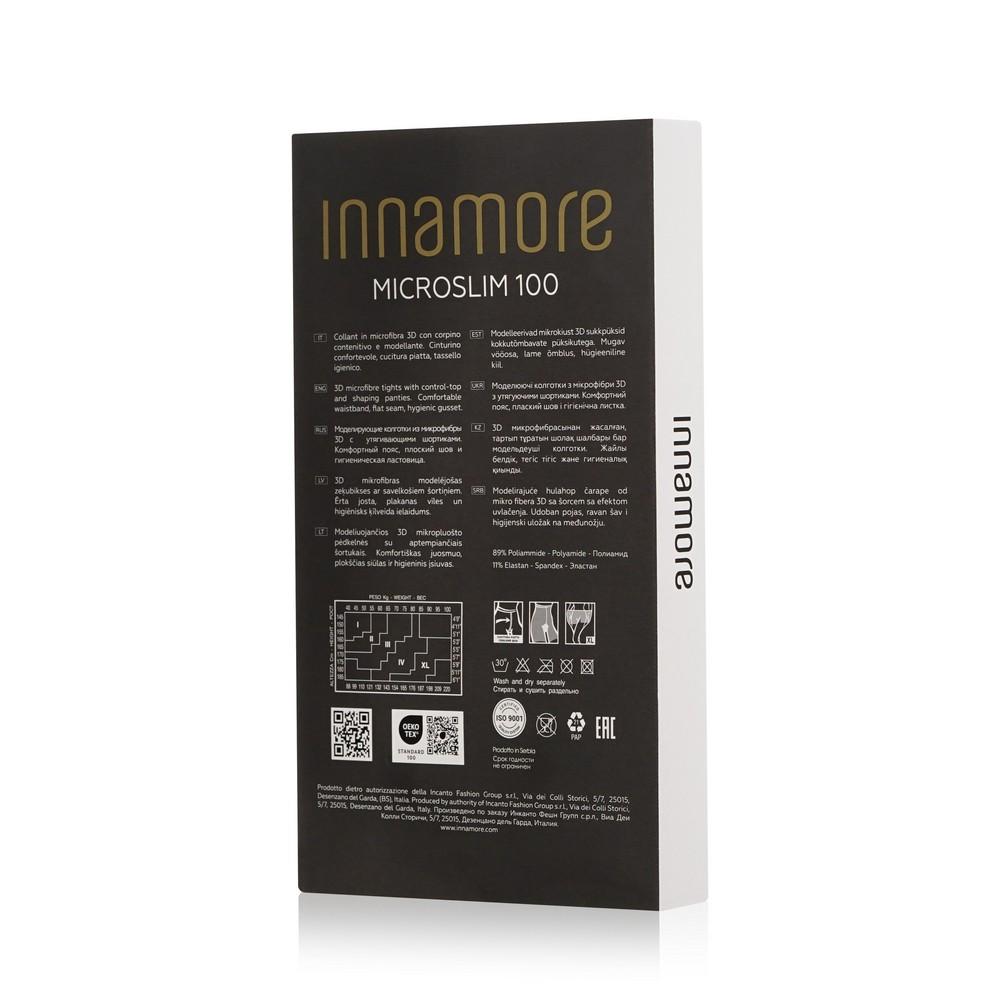 Женские колготки Innamore Microslim 100den Nero 4 размер. Фото 3.