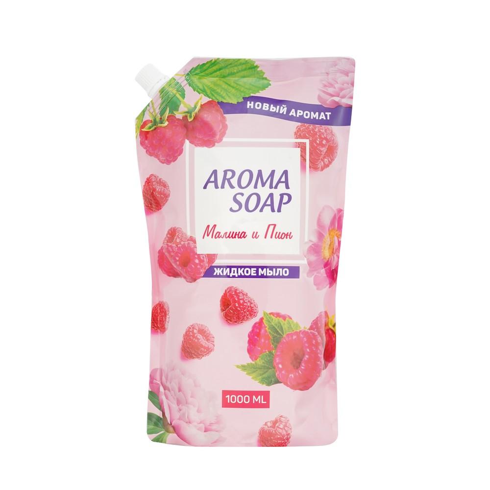 Жидкое мыло Aroma Soap " Малина и Пион " 1000мл.