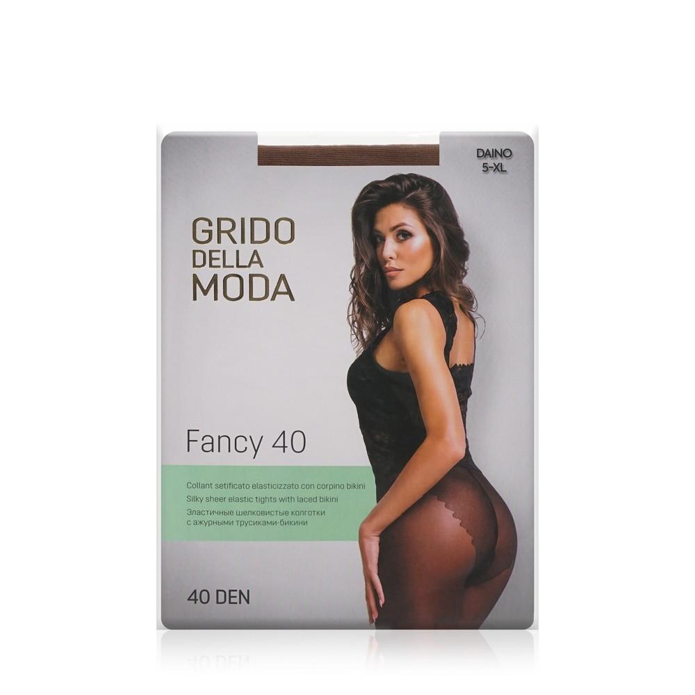 Женские колготки Grido della Moda Fancy 40den Daino 5 размер.