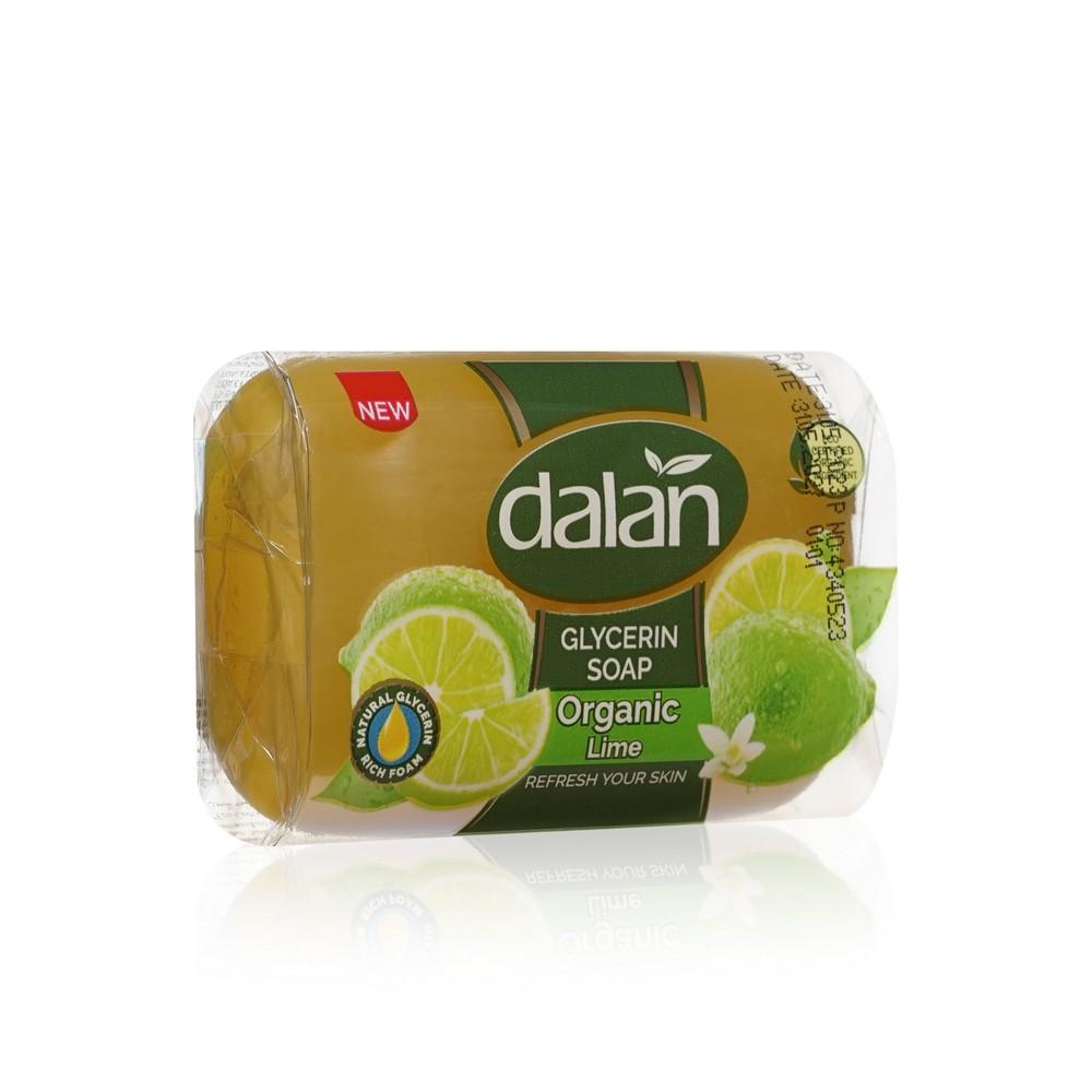 Мыло глицериновое Dalan Organic " Lime " 100г. Фото 2.