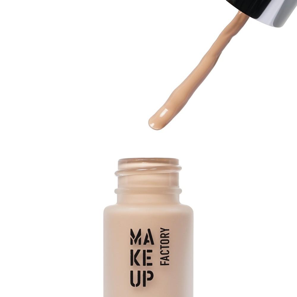 Тональный крем для лица Make Up Factory Oil-free Foundation 34 Rosy Porcelain 20мл. Фото 5.