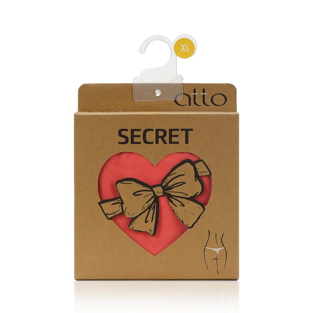 Женские трусы - стринги Atto Secret , Коралловый , XL.