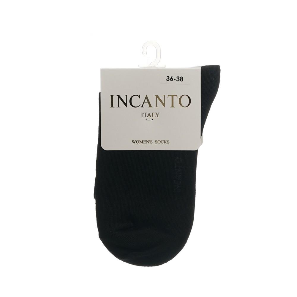 Женские однотонные носки INCANTO IBD733003 Nero р.36-38.