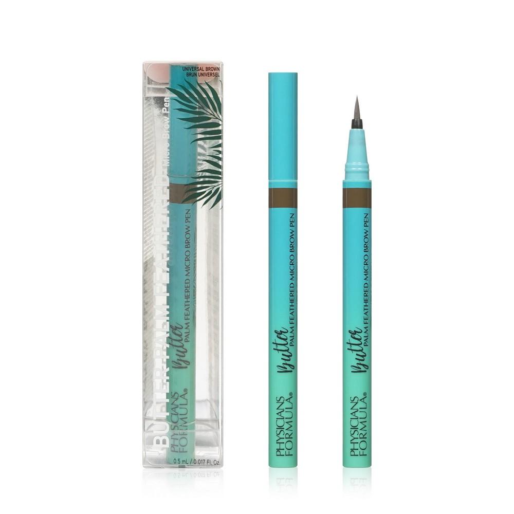 Лайнер для бровей Physician's Formula Butter Palm Feathered micro brow pen Универсальный коричневый 0,5мл.