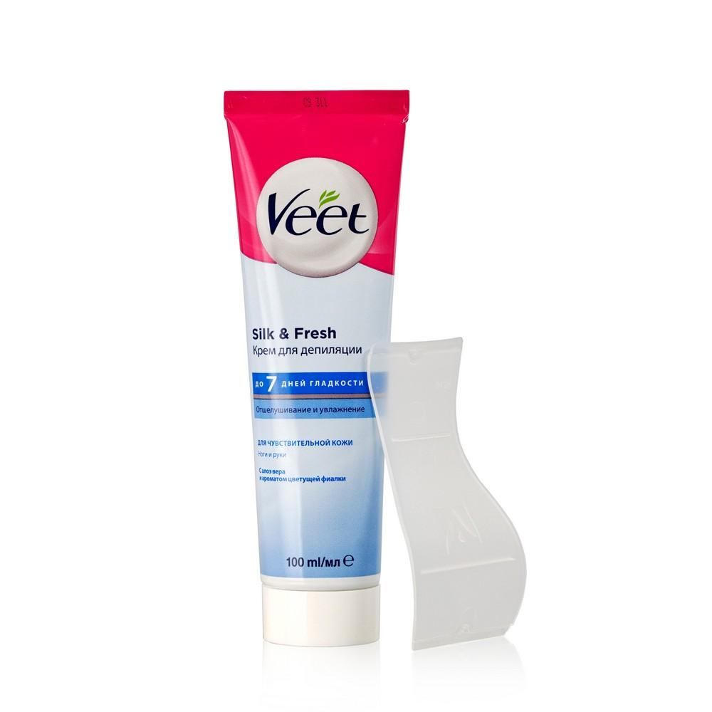 Крем для депиляции Veet для чувствительной кожи 100мл. Фото 2.