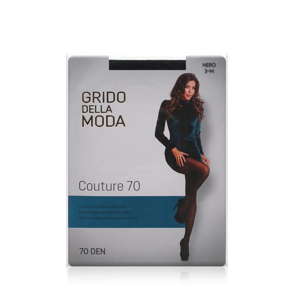 Женские колготки Grido della Moda Couture 70den черные 3 размер.