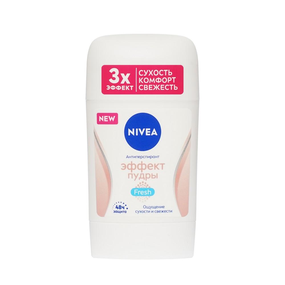 Женский дезодорант - антиперспирант NIVEA Эффект пудры " Fresh " 50мл. Фото 1.