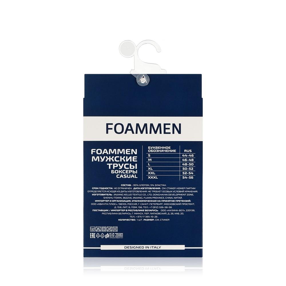 Мужские трусы - боксеры Foammen Fo210007-3 Голубой XL. Фото 2.