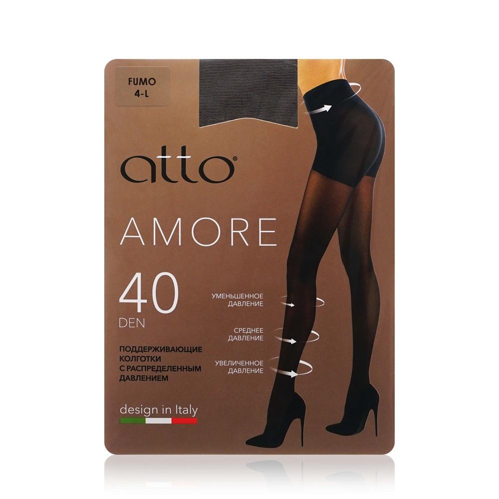 Женские поддерживающие колготки Atto Amore 40den fumo 4 размер.