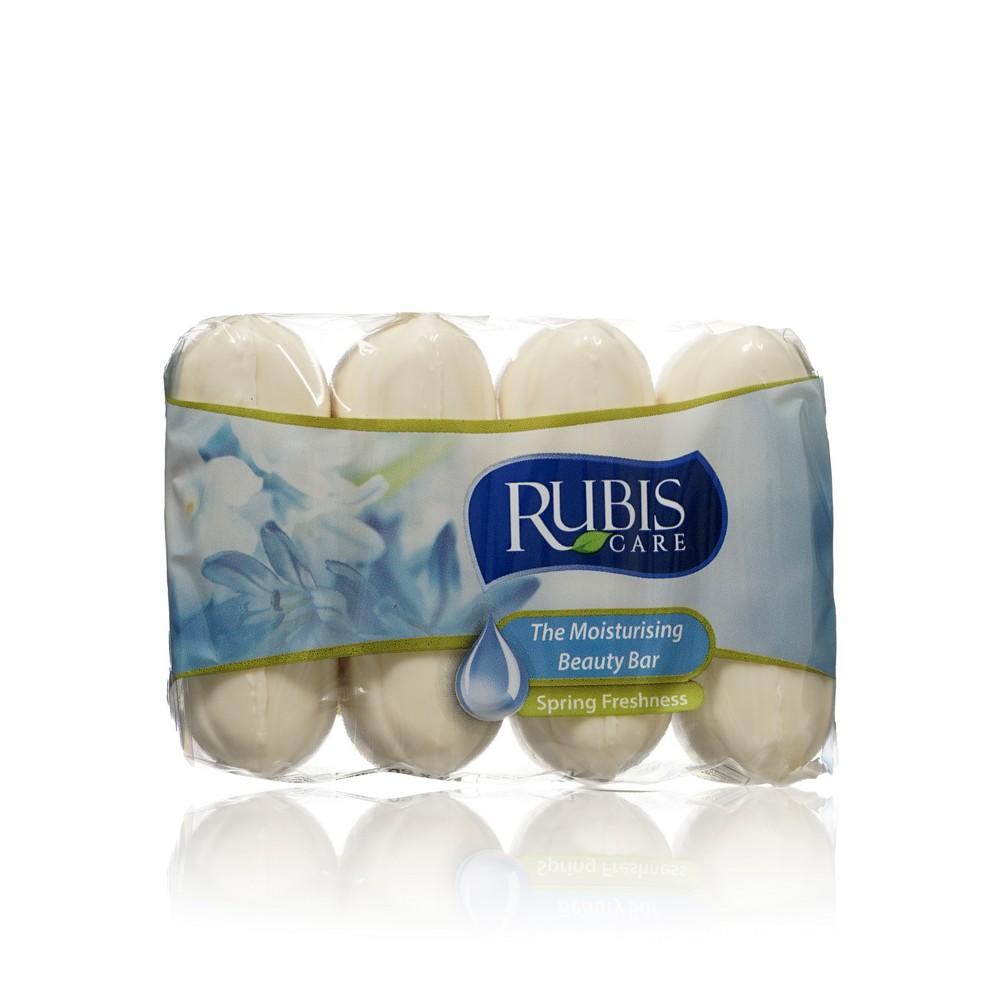 Мыло туалетное Rubis " Spring Freshness " 4*60г. Фото 1.