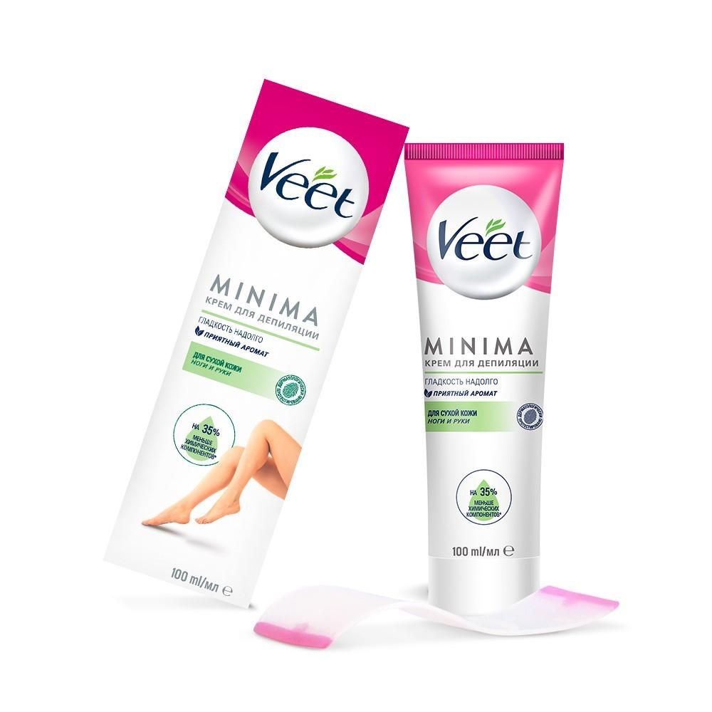 Крем для депиляции Veet для сухой кожи 100мл. Фото 2.