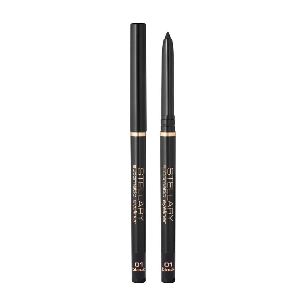 Автоматический карандаш для век Stellary Automatic eyeliner 01 0,28г. Фото 1.