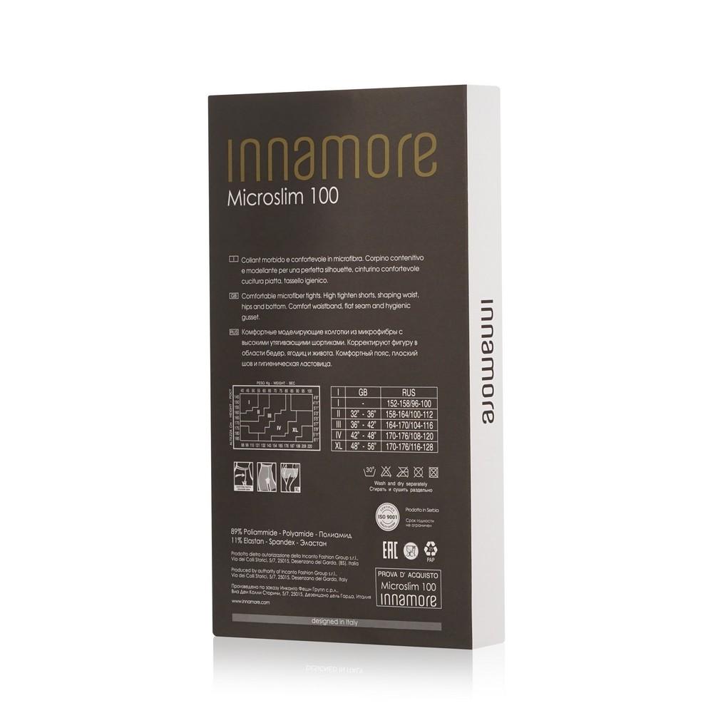 Женские колготки Innamore Microslim 100den Nero 3 размер. Фото 3.