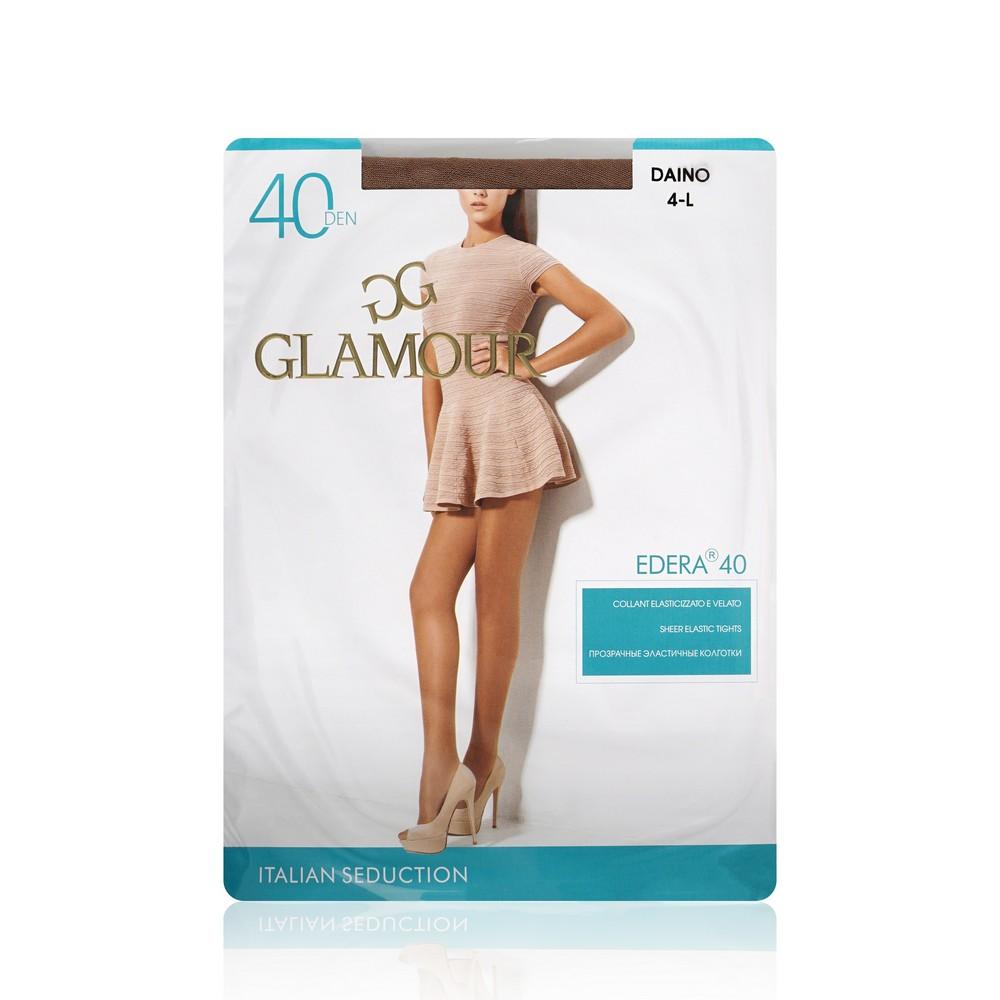 Женские колготки Glamour Edera 40den Daino 4 размер.