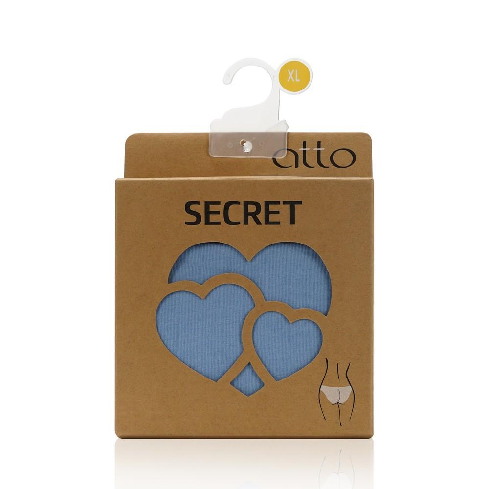 Женские трусы - слипы Atto Secret , Голубой , XL.