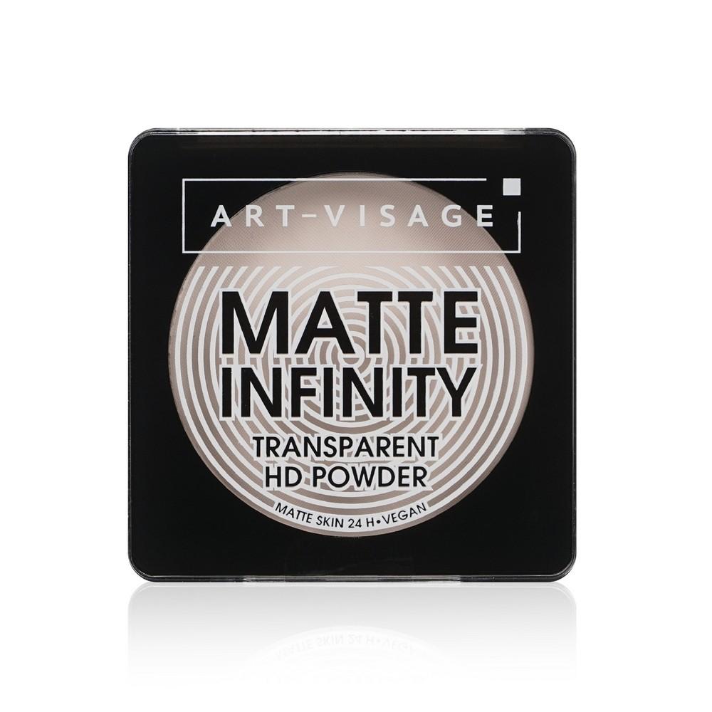 Фиксирующая пудра для лица Art-Visage Matte Infinity 100 Crystal 7г. Фото 1.