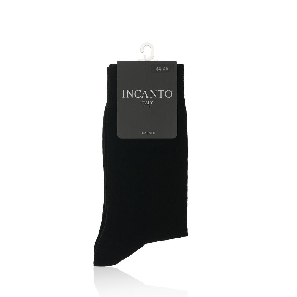 Мужские однотонные носки INCANTO BU733008 Nero р.4.