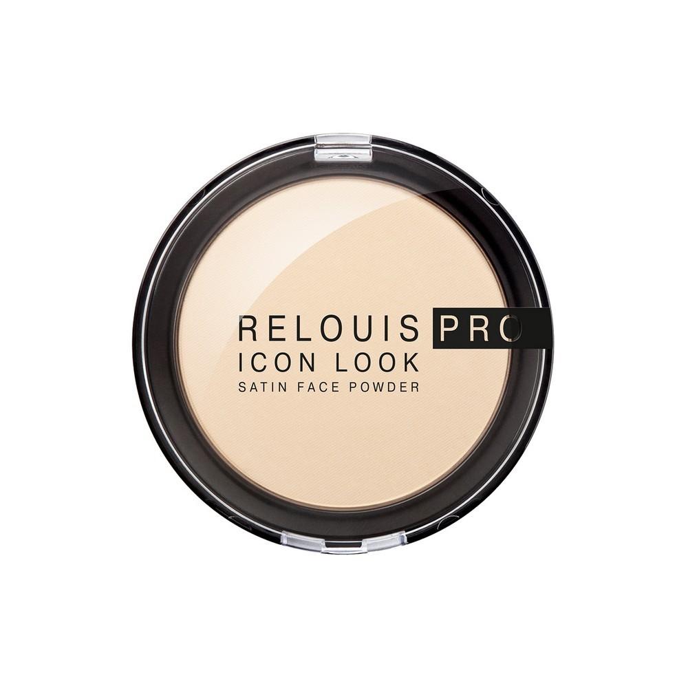 Пудра для лица Relouis PRO Icon Look Satin Face Powder 00 , 9г. Фото 1.