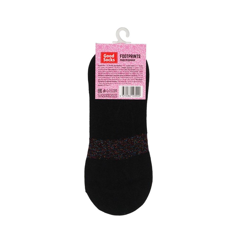 Женские подследники Good Socks трикотажные ss21 WAT92066-21-1 черные. Фото 2.