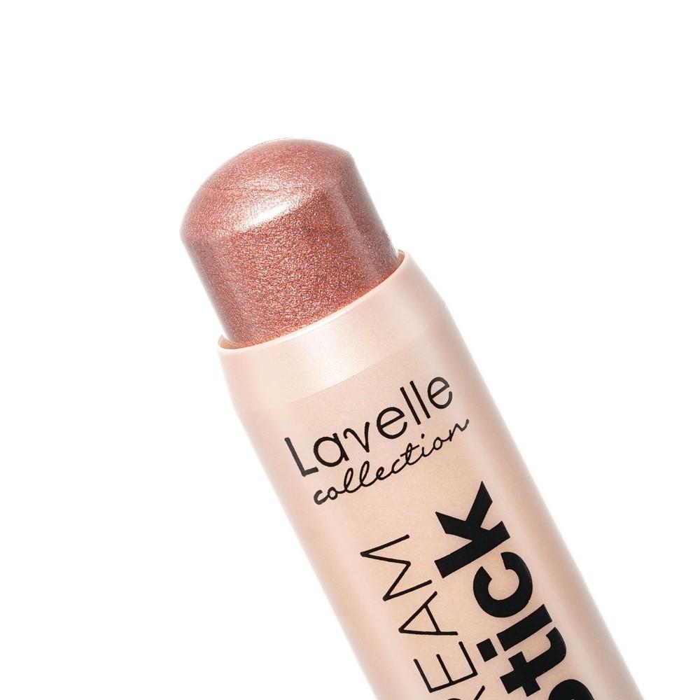 Кремовый хайлайтер - стик для лица Lavelle Cream Stick Холодный розовый 9,86г. Фото 5.