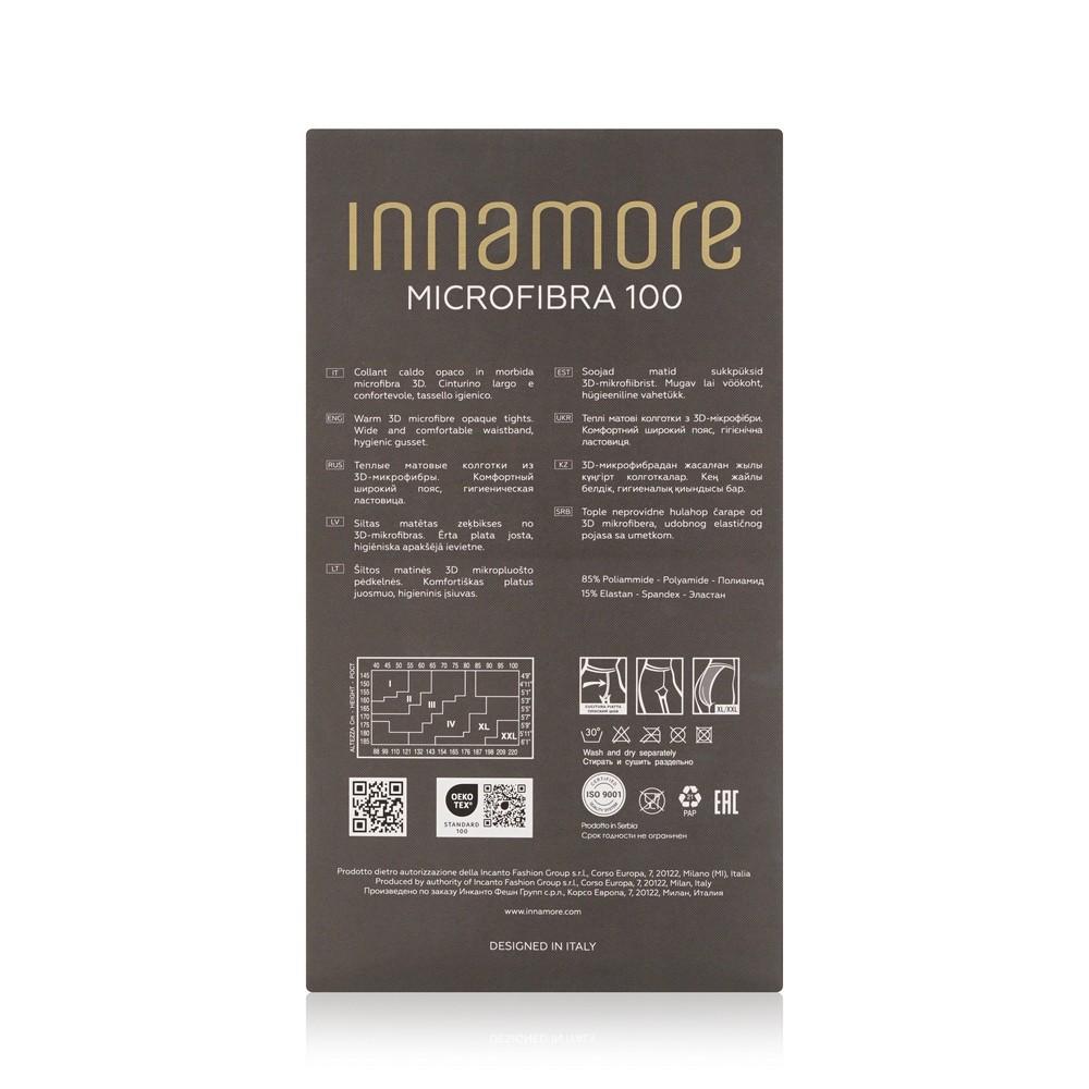 Женские колготки Innamore Microslim 100den Nero 4 размер. Фото 4.