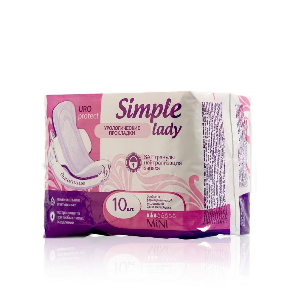 Урологические прокладки Day Spa Simple lady mini 10шт.