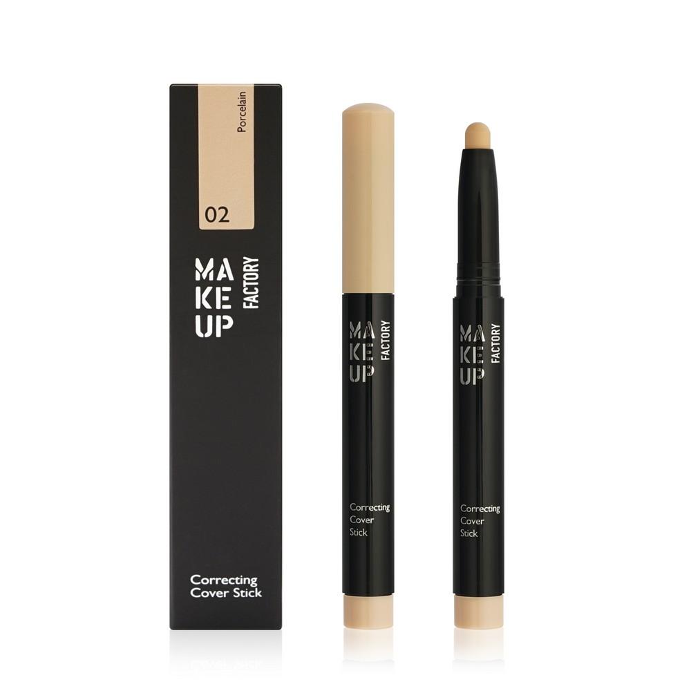 Карандаш - корректор для лица Make Up Factory Correcting Cover Stick 02 Porcelain 1,4г. Фото 1.