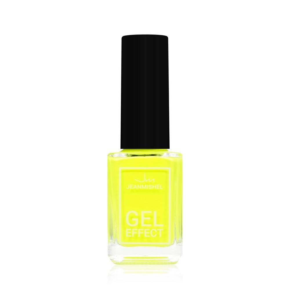 Лак для ногтей Jeanmishel GEL effect 331 матовый Жёлтый диско 12мл.