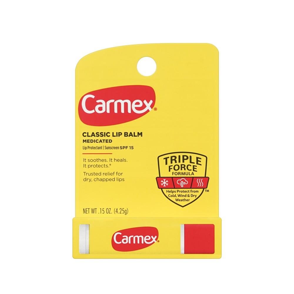 Бальзам для губ Carmex Classic SPF 15 4,25г. Фото 1.