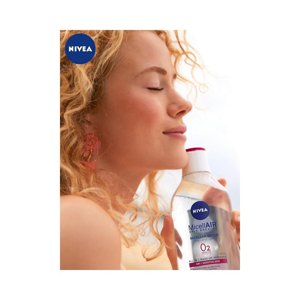 Мицеллярная вода NIVEA смягчающая 3 в 1 для сухой и чувствительной кожи 400мл. Фото 7.