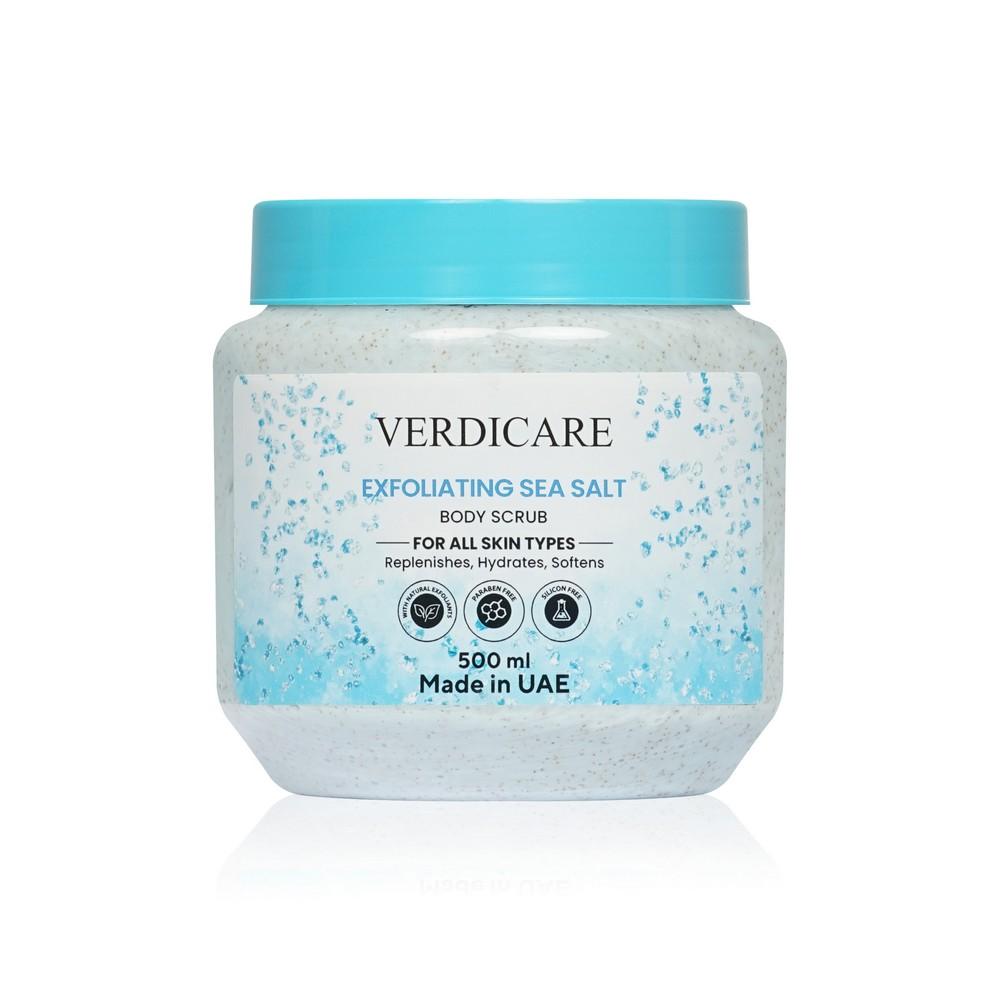 Скраб для тела Verdicare Exfoliating Sea Salt 500мл. Фото 1.