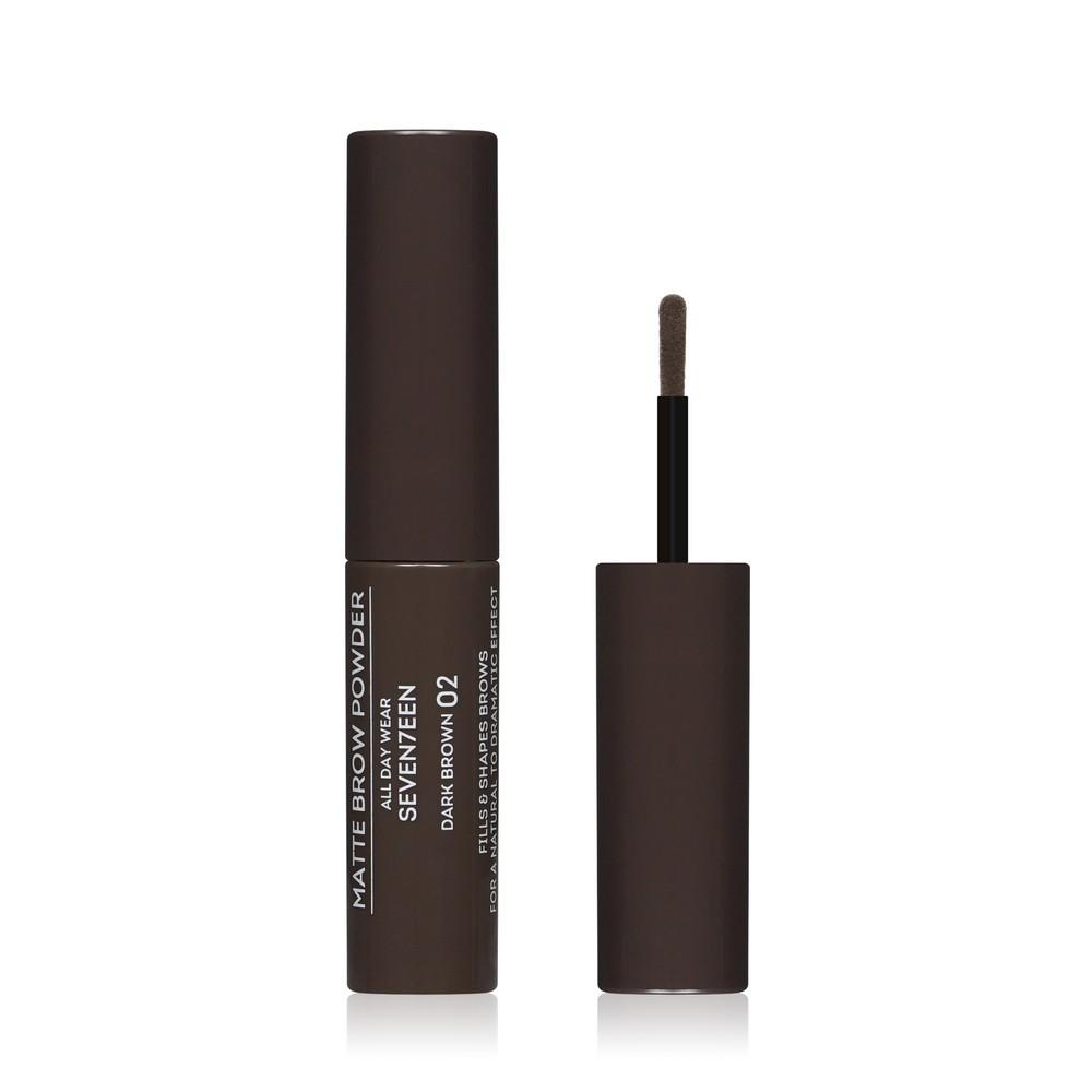 Тени - пудра для бровей с матовым эффектом Seven7een Matte Brow powder 02 1г.