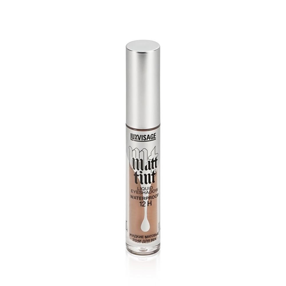 Жидкие матовые тени для век Luxvisage Matt tint 12h 103 Nude beige 3г. Фото 2.