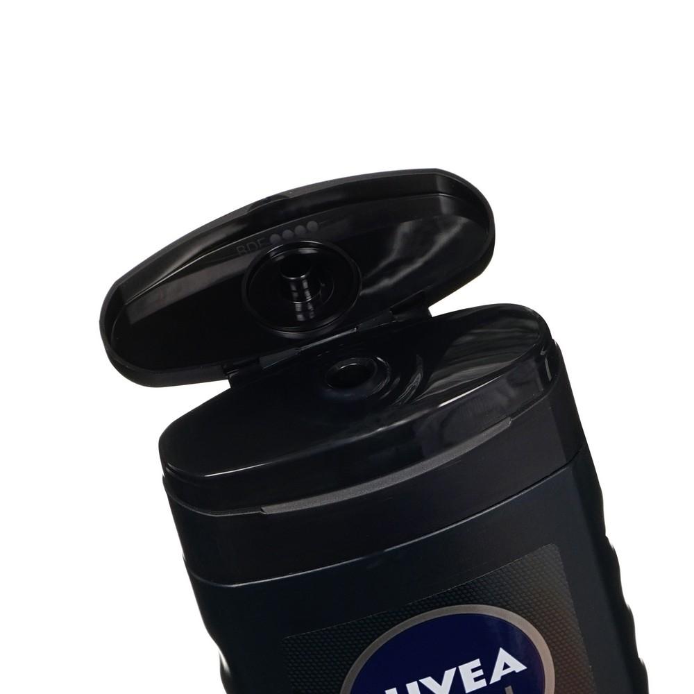 Гель для душа NIVEA Men " Ultra " ультра очищение и свежесть 250мл. Фото 3.