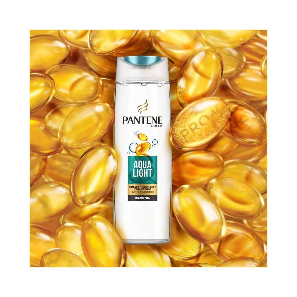 Шампунь Pantene Pro-V Aqua Light для тонких волос , склонных к жирности 400мл. Фото 4.