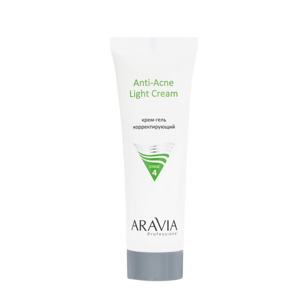 Корректирующий крем - гель для лица Aravia Professional Anti-Acne Light Cream 50мл. Фото 2.