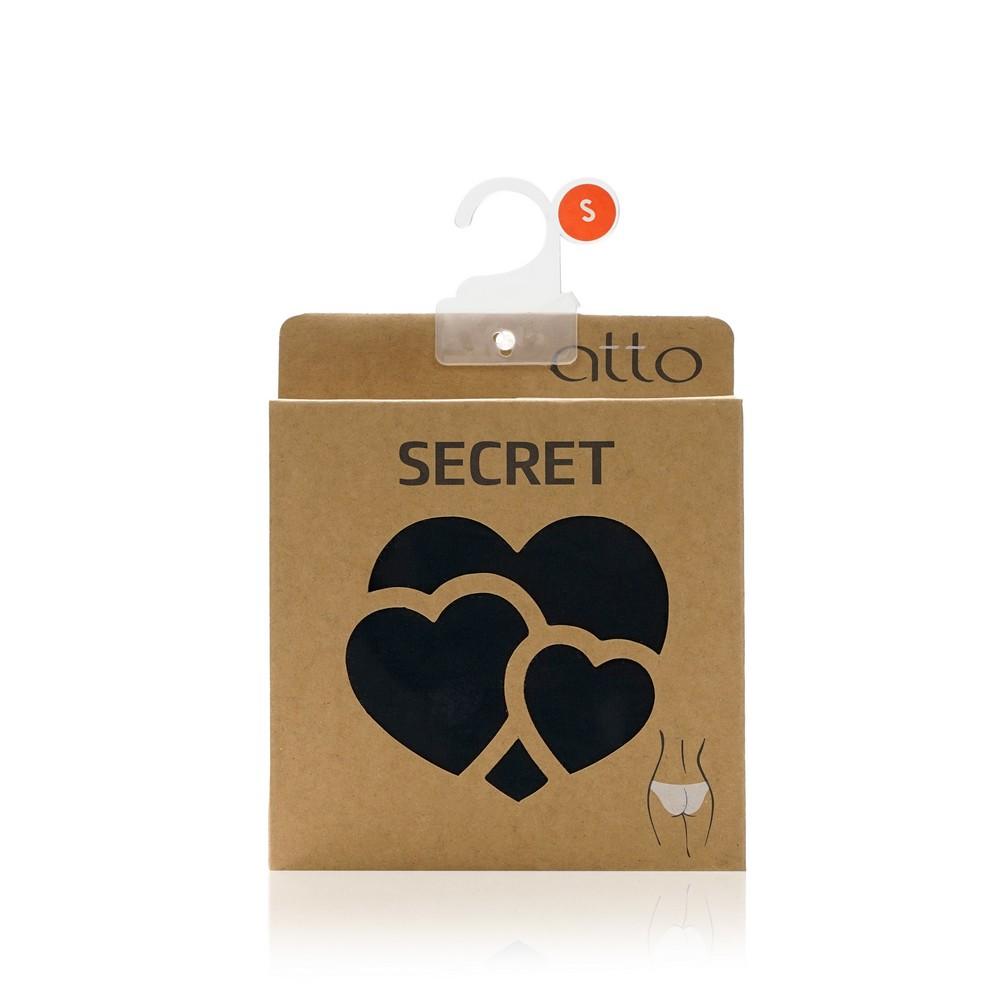 Женские трусы - слипы Atto Secret , Черный , S.