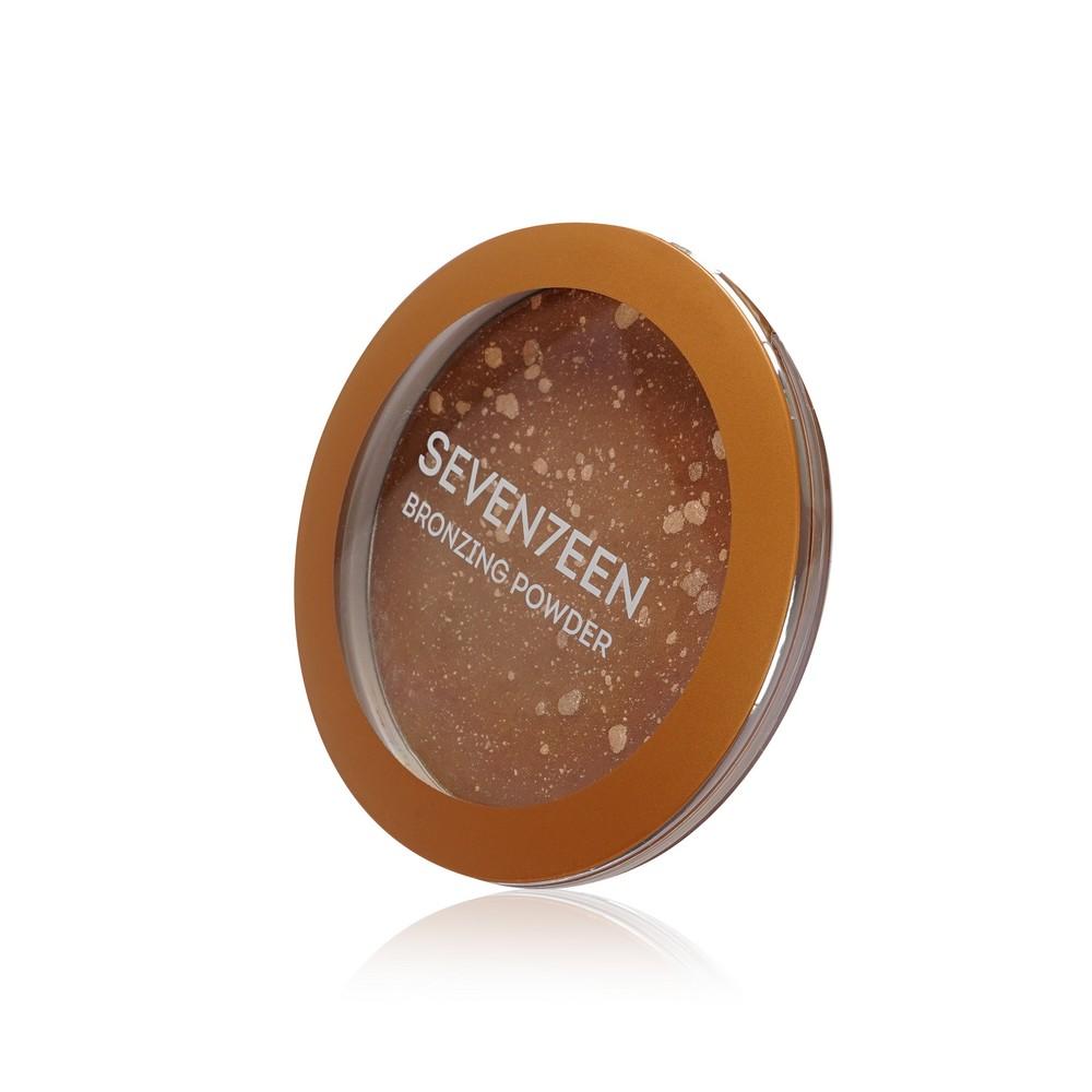 Пудра для лица с бронзирующим эффектом Seven7een Bronzing Powder 02 16г. Фото 2.