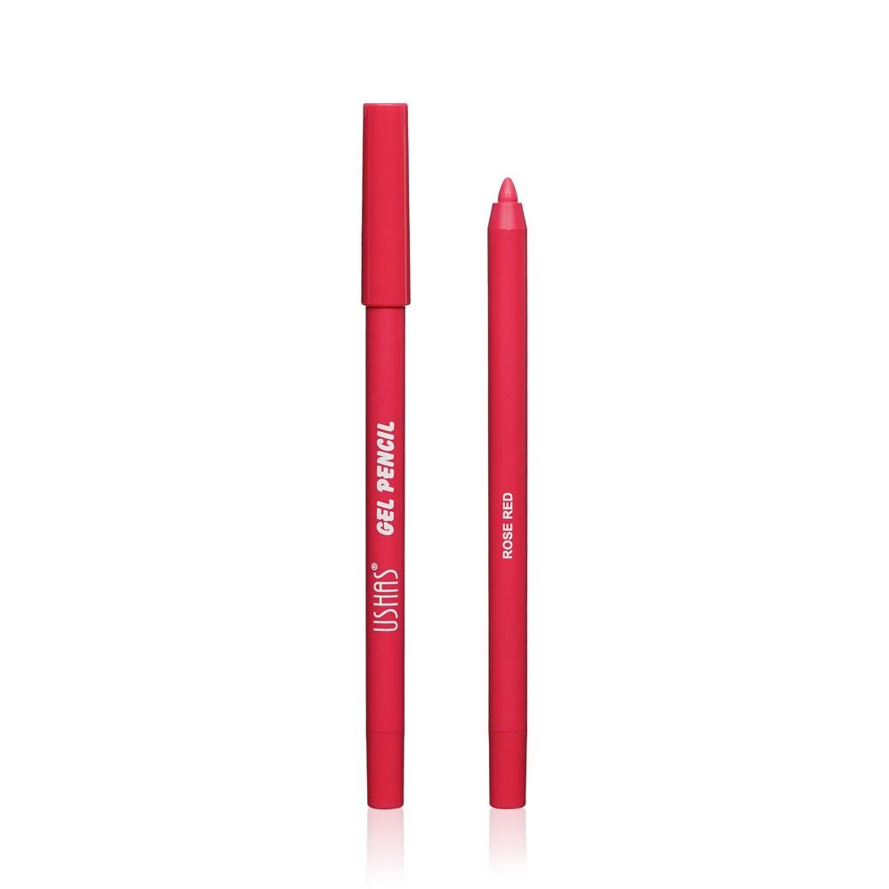 Водостойкий карандаш для век USHAS Gel Pencil Rose Red 1,6г.