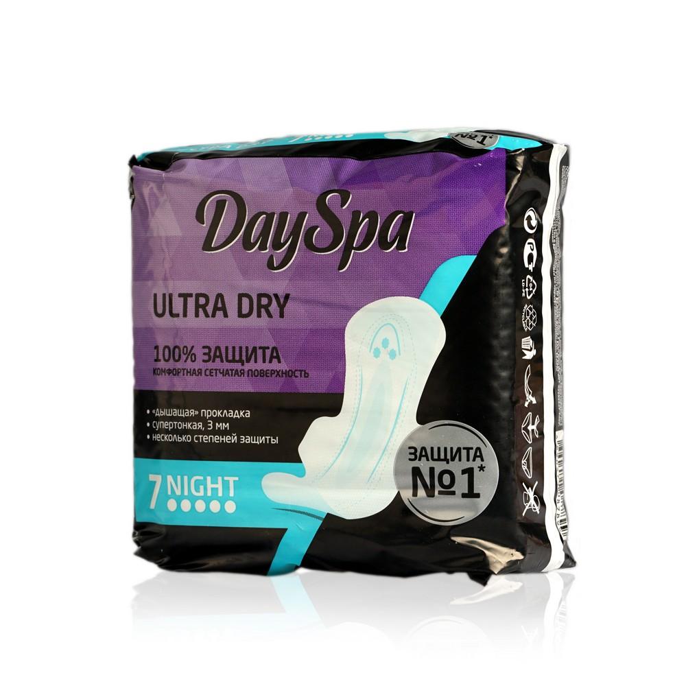 Женские прокладки Day Spa Ultra Dry Night 7шт.