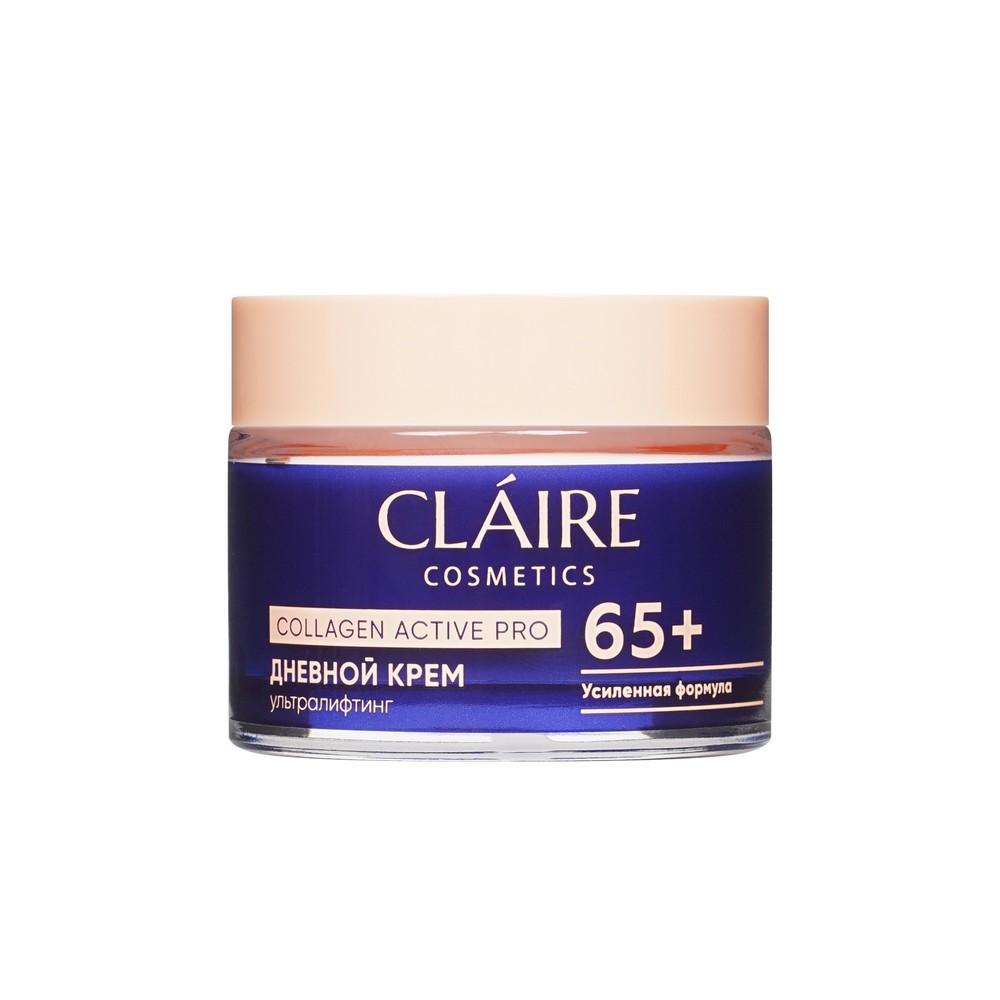 Дневной крем для лица Claire Cosmetics Collagen Active Pro 65+ 50мл. Фото 2.